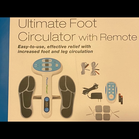 AccuRelief Ultimate Foot Circulator Muscle Stimulation EMS by Carex - Picture 5 of 6